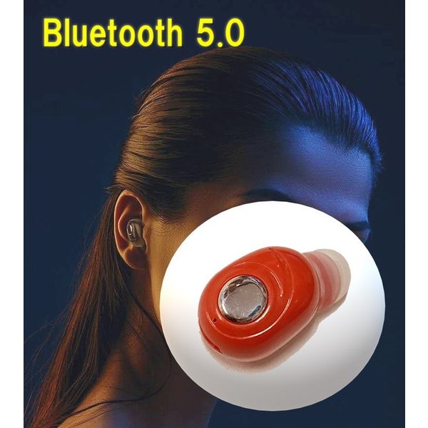 カラー：レッド 対応通信方式：Bluetooth 通信距離:約10ｍ(最大) 電源：マイクロUSB充電 (スタンバイ状態):約100時間 本体の充電時間:約2時間 連続通話時間：最大4〜5時間 音楽の