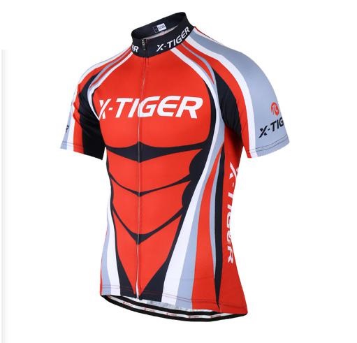 x-tiger サイクリングウェア 半袖 自転車 ウェア サイクルジャージ 吸汗速乾防寒 新品 インポート品【n600-05】