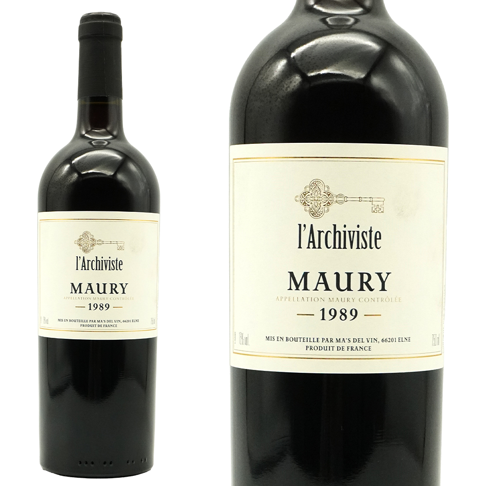 モーリー ラルシヴィスト 1989 ドメーヌ ラルシヴィスト(フィリップ ゲラル セレクション) AOCモーリー ヴァンドナチュレ 天然甘口赤ワイン