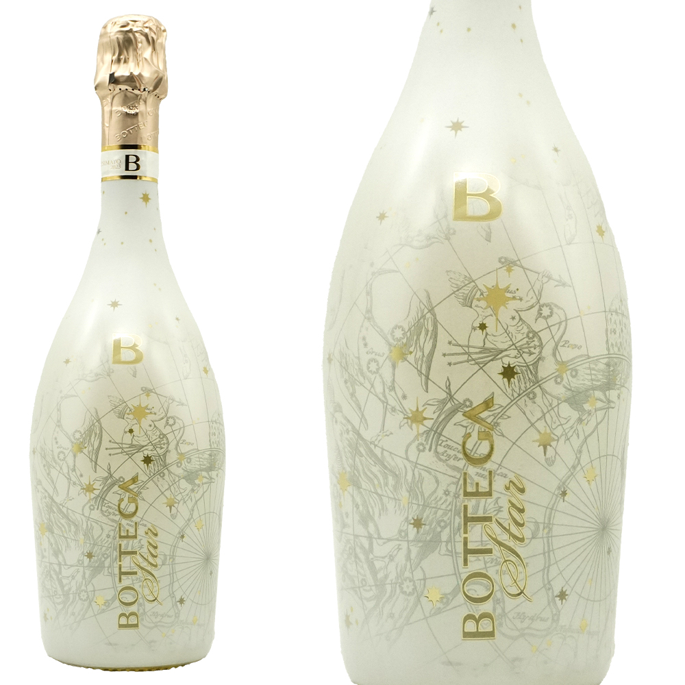 ボッテガ スター（ホワイトスター） キュヴェ スプマンテ ドゥミ セック (LEDライトボトル) 残糖45g/L(やや甘口仕上げ) LEDライトボトル