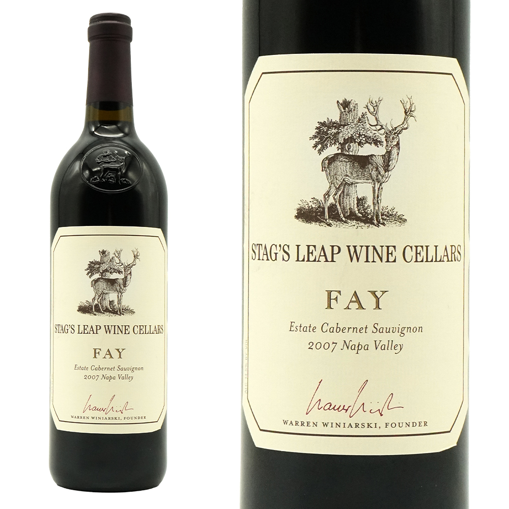 スタッグスリープ ワイン セラーズ カベルネ ソーヴィニヨン  FAY (フェイ)   2007 (ワインメーカー ニッキ プリュス) WE誌93点