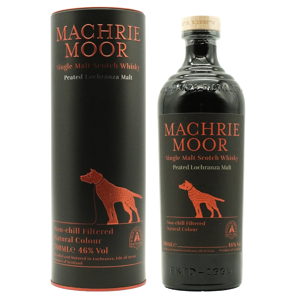 【正規品 箱入】マクリー ムーア ピーテッド ロッホランザ モルト シングル モルト スコッチ ウイスキー ノンチルフィルター ナチュラルカラー