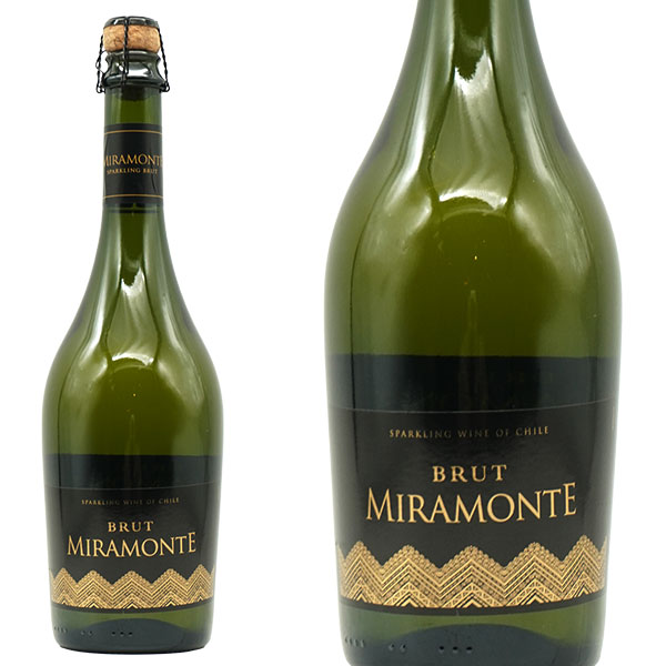 ミラモンテ ブリュット ヴィンテージ 2019年 DOセントラル ヴァレー カロリーナワイン チリ 白ワイン