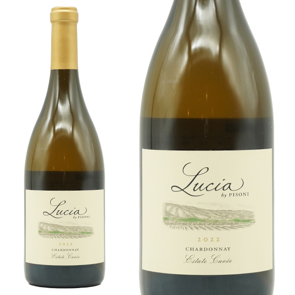 ルチア by ピゾーニ(ピゾーニ ファミリー ヴィンヤーズ) シャルドネ エステート キュヴェ サンタ ルチア ハイランズ 2022