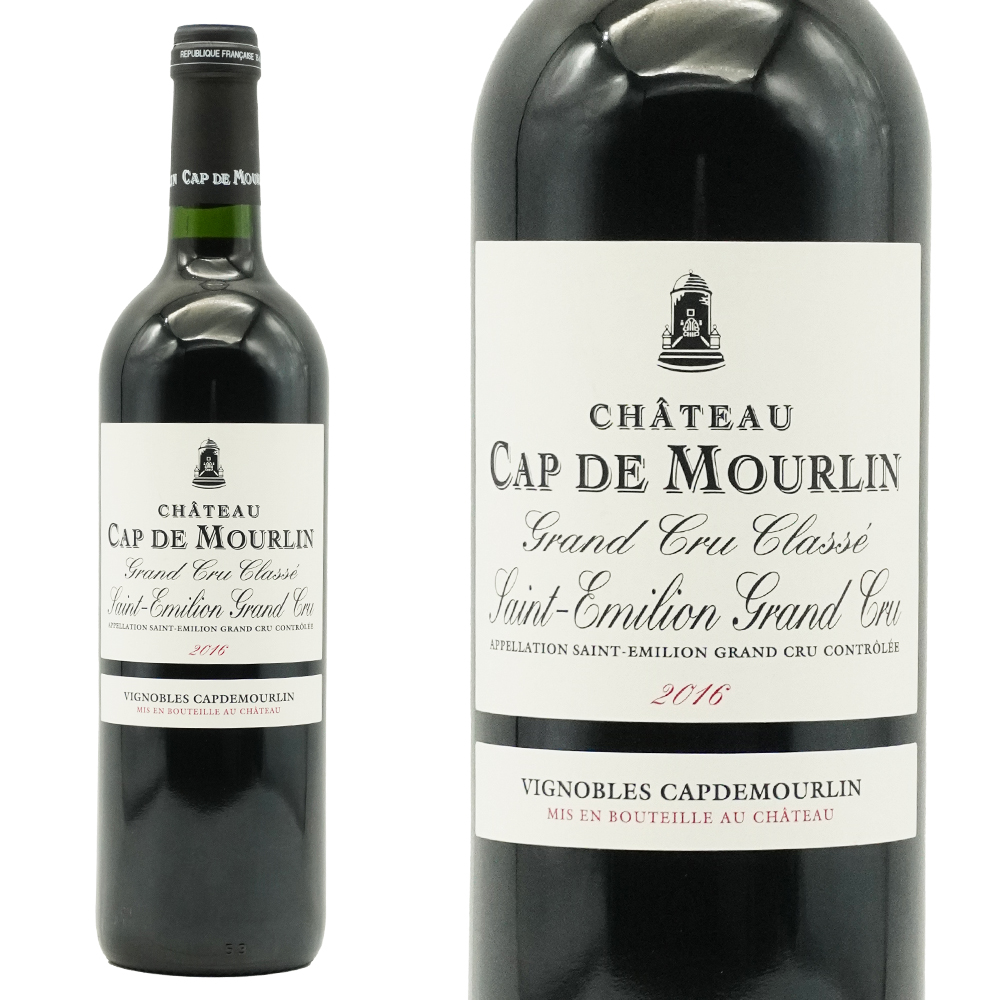 シャトー カップ ド ムールラン 2016 AOC サンテミリオンGCC特別級 シャトー元詰 (カップ ド ムーラン家) 10年熟成品
