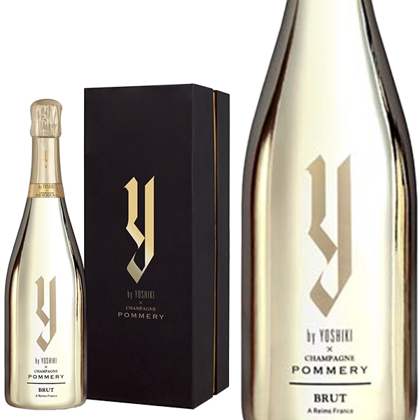 【箱入り】Y by Yoshiki × シャンパーニュ ポメリー ブリュット ワイ バイ ヨシキ シャンパーニュ ポメリー 白 辛口 750ml