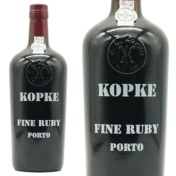 コプケ ポート ファイン ルビー DOCポート コプケ元詰 正規品 750ml ポートワイン ポルトD.O.C. 極甘口 赤 甘味果実酒 ポルトガル