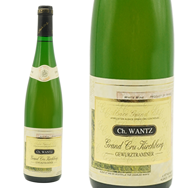 アルザス グラン クリュ 特級 キルシュベルク ゲヴュルツトラミネール 1998 シャルル ヴァンツ家(20代目当主エリアンヌ ヴァンツ女史)元詰