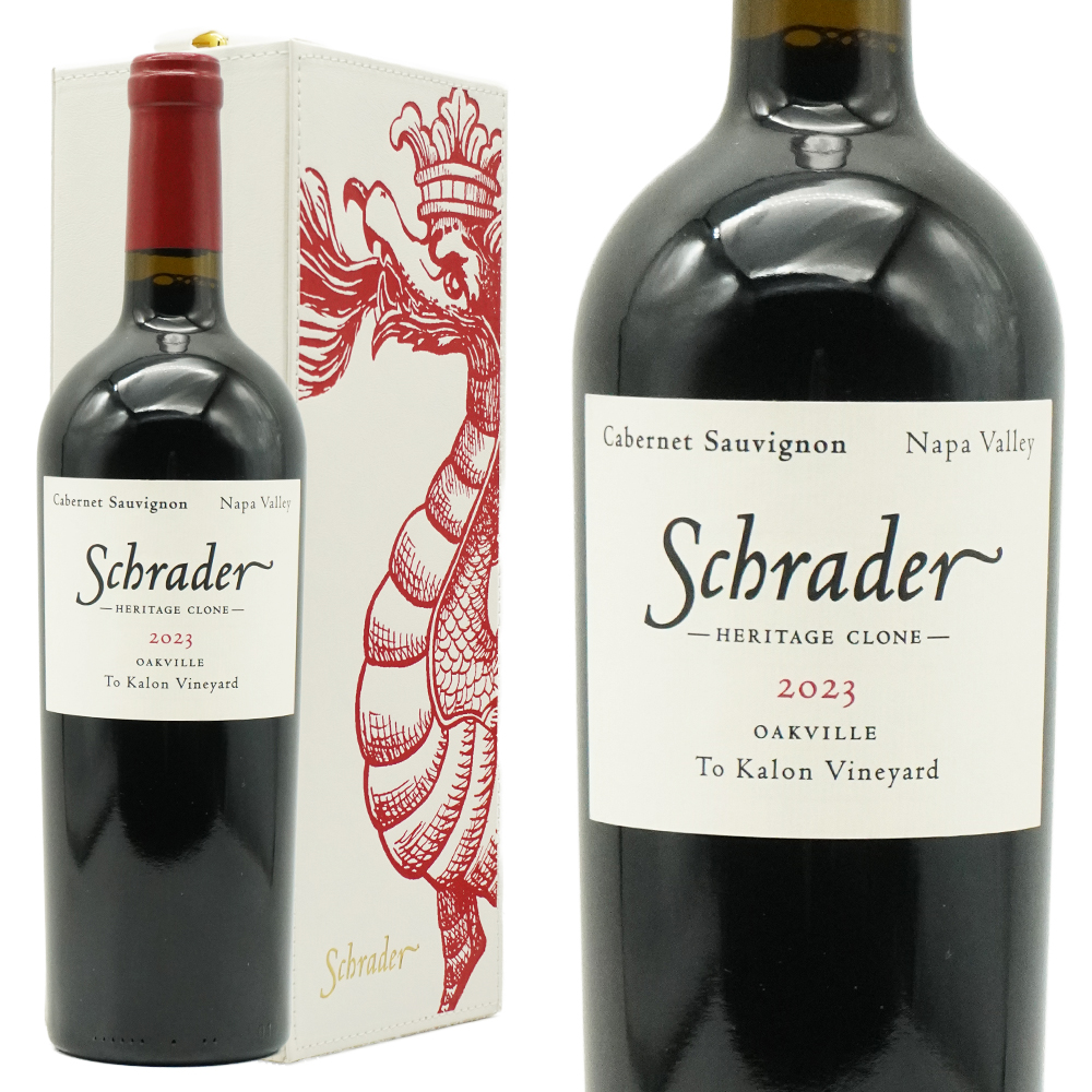 【豪華箱入】シュレイダー ヘリテージ クローン カベルネ ソーヴィニヨン ト カロン ヴィンヤード 2023 シュレイダー セラーズ 15.5％