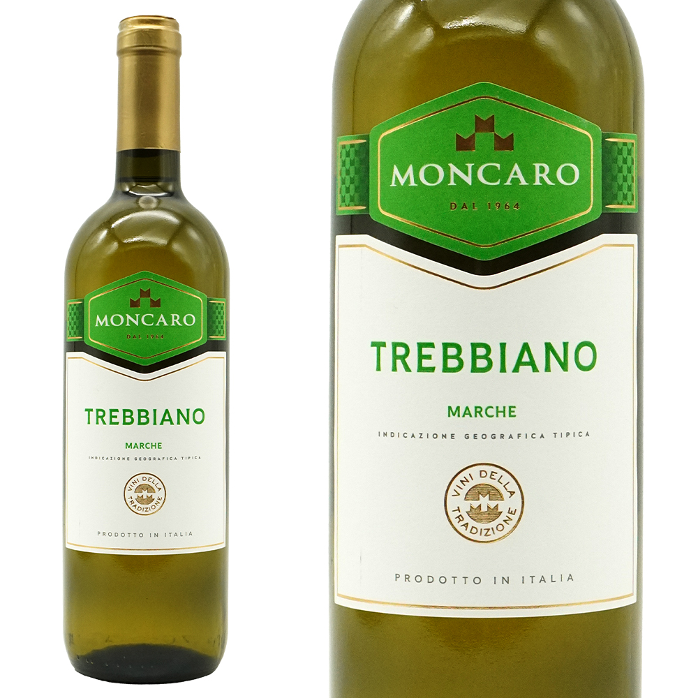 【666均】マルケ トレビアーノ IGT 2024 モンカロ イタリア 白ワイン ワイン 辛口 750ml