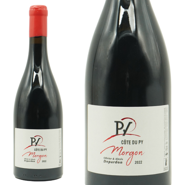 モルゴン コート デュ ピィ 2022 蔵出し限定作品 ドメーヌ オリヴィエ デパルドン元詰 フルボディ 赤 辛口  AOCモルゴン ロウ封印キャップ