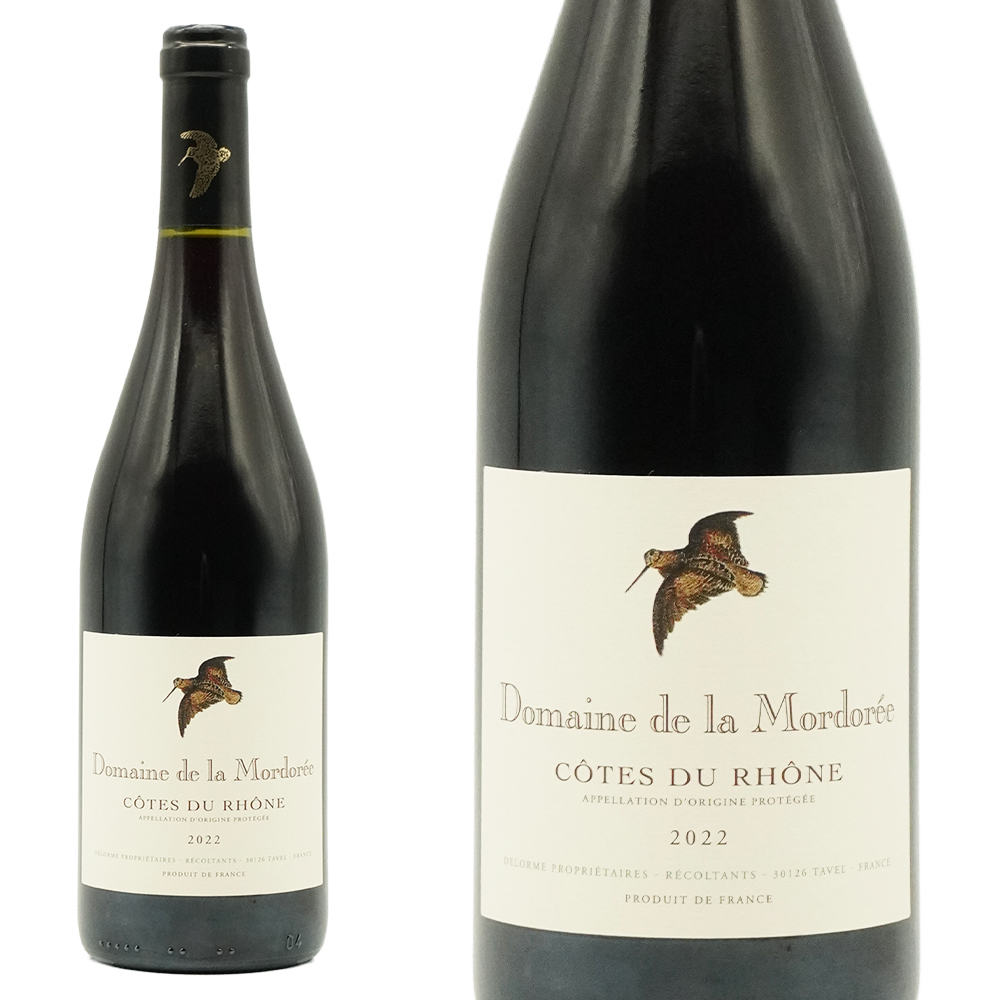 コート デュ ローヌ ルージュ 2022 ドメーヌ ド ラ モルドレ元詰 自然派 ヴァン ナチュール ビオロジック(AB認証&ユーロリーフ認証&デメテール認証)