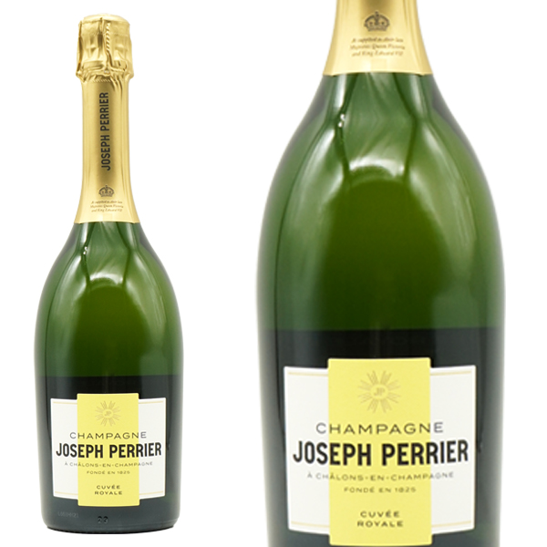 ジョセフ ペリエ シャンパーニュ ブリュット キュヴェ ロワイヤル フランス AOCシャンパーニュ 正規 白ワイン 辛口 泡 シャンパン (ジョセフ ペリエ シャンパーニュ) JALファーストクラス採用