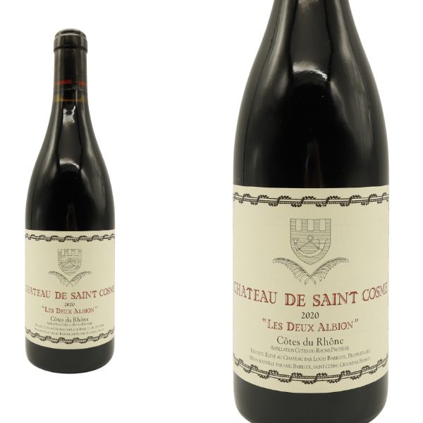 シャトー ド サン コム コート デュ ローヌ レ ドゥー アルビオン ルージュ 2022 シャトー ド サン コム元詰 AOCコート デュ ローヌ 自然派