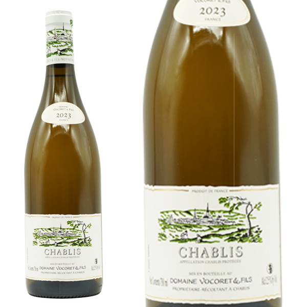 シャブリ 2023年 ドメーヌ ヴォコレ エ フィス 750ml フランス 白ワイン