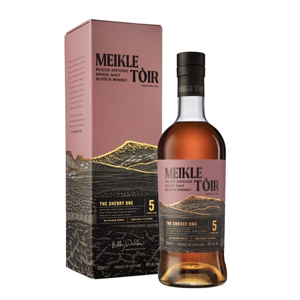 【正規品 箱入】ミークルトール ザ シェリー ワン 5年 ピーテッド スペイサイド シングル モルト スコッチ ウイスキー 700ml 48％
