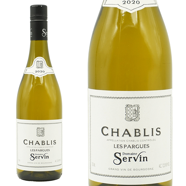 シャブリ キュヴェレ パルグ 2020 蔵出し限定品 ドメーヌ セルヴァン元詰 AOCシャブリ 正規代理店輸入品 スクリューキャップ 白 辛口