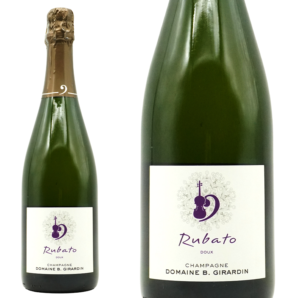 B(ベルナール) ジラルダン シャンパーニュ キュヴェ ルバート ドゥー(甘口)(2008年表記なし) 蔵出し作品 R.M 生産者元詰