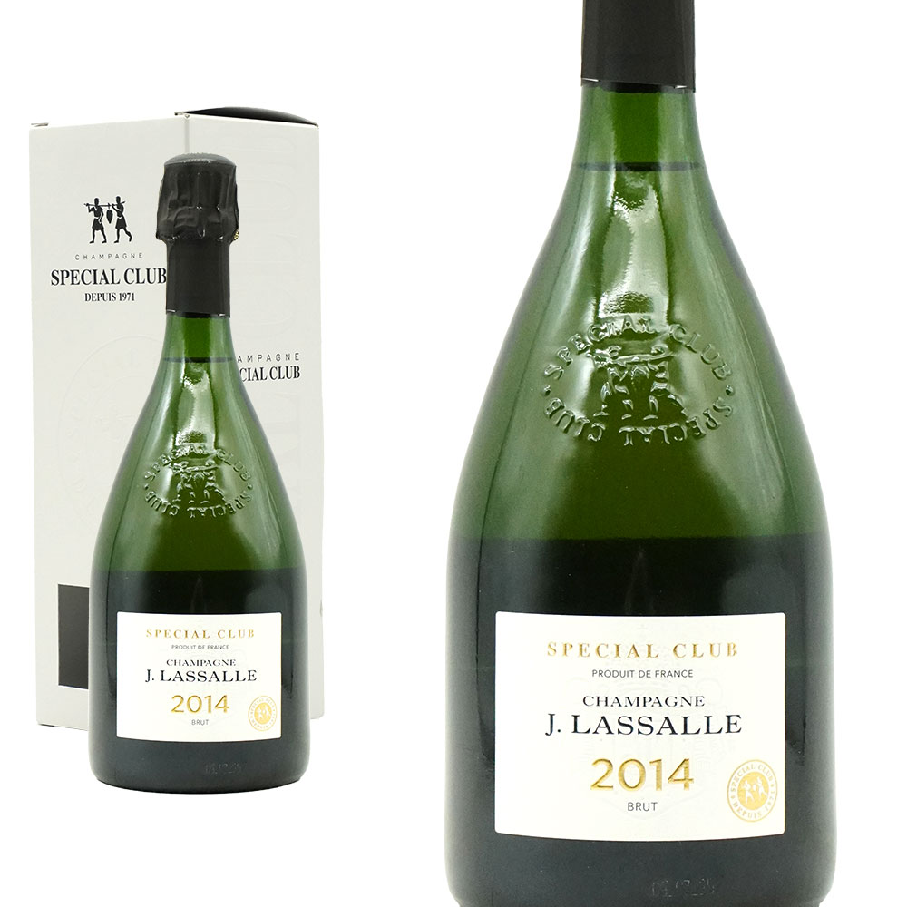 【箱入】J ラサール シャンパーニュ スペシャル クラブ ブリュット ミレジム 2014 プルミエ クリュ 一級 R.M生産者元詰 AOC
