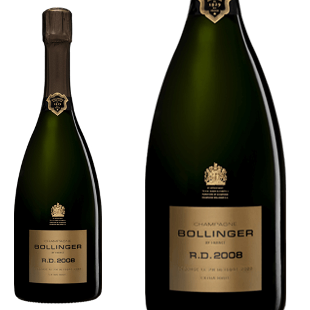 ボランジェ シャンパーニュ『R.D.』ミレジム 2008 エクストラ ブリュット AOCミレジム シャンパーニュ ワインアドヴォケイト誌98+点