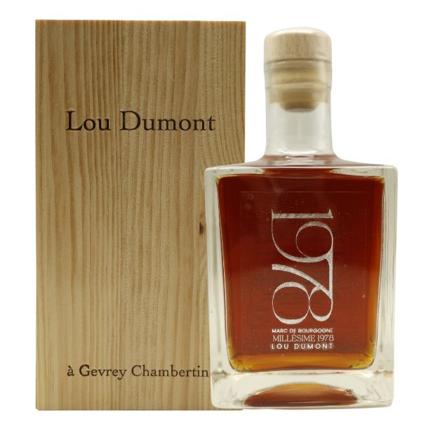 【豪華木箱入り】マール ド ブルゴーニュ ヴィンテージ 1978 ルー デュモン 樹齢約50のピノノワール&228リットルのブルゴーニュ