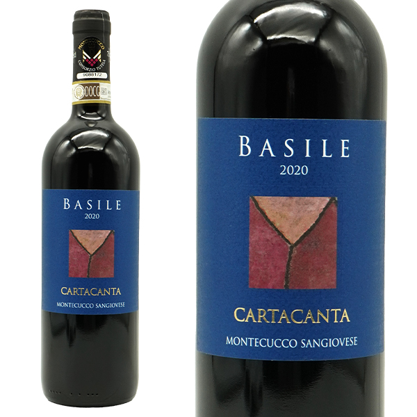カルタカンタ モンテクッコ ロッソ 2020 バジーレ社 750ml (イタリア 赤ワイン)