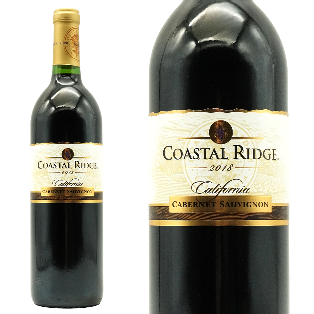 コースタル リッジ カベルネ ソーヴィニヨン 2018 コースタル リッジ ワイナリー  カリフォルニア カベルネ ソーヴィニヨン 12.5％