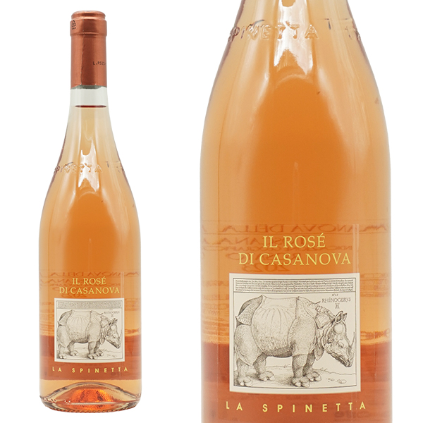 ロゼ ディ カサノーヴァ トスカーナ 2023 ラ スピネッタ社 IGPトスカーナ ロザート 正規品 イタリア ロゼ 辛口 ワイン 750ml