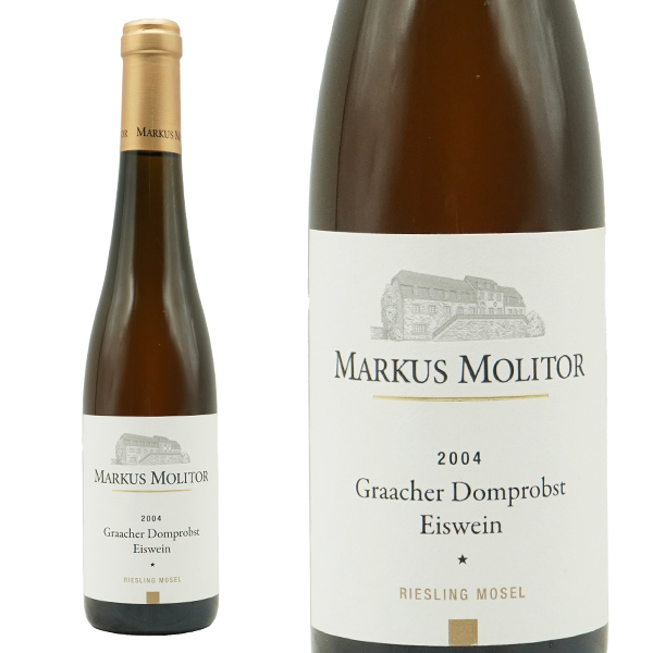 【ハーフサイズ】グラーハー ドムプロブスト リースリング アイスワイン (ゴールデン キャプセル) 2004 マーカス モリトール 8% 正規品