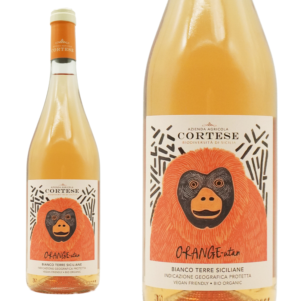 オレンジウータン (オレンジワイン) 2024 アジエンダ アグリコラ コルテーゼ (3代目ステファーノ&マリーナ ジレッリ家) ビオロジック
