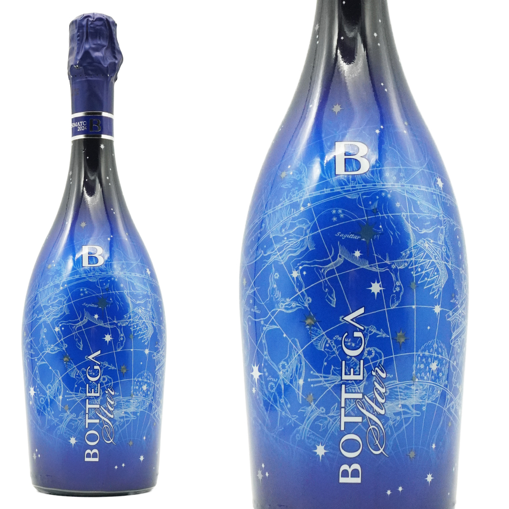 ボッテガ スター（ブルースター） スプマンテ ビアンコ エクストラ ドライ ミレジマート 2024 (LEDライト ボトル)