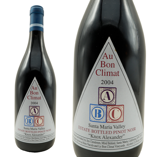 オー ボン クリマ ピノ ノワール“ノックス アレキサンダー” 2004 サンタ マリア ヴァレー オー ボン クリマ 希少な20年熟成秘蔵古酒