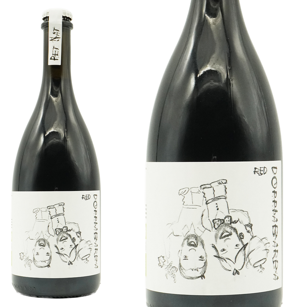 ドッピア バルバ レッド スパークリング(フルボディ辛口赤のペットナット) NV アジェンダ アグリコーラ マリナ パルッシ元詰 有機栽培 イタリア