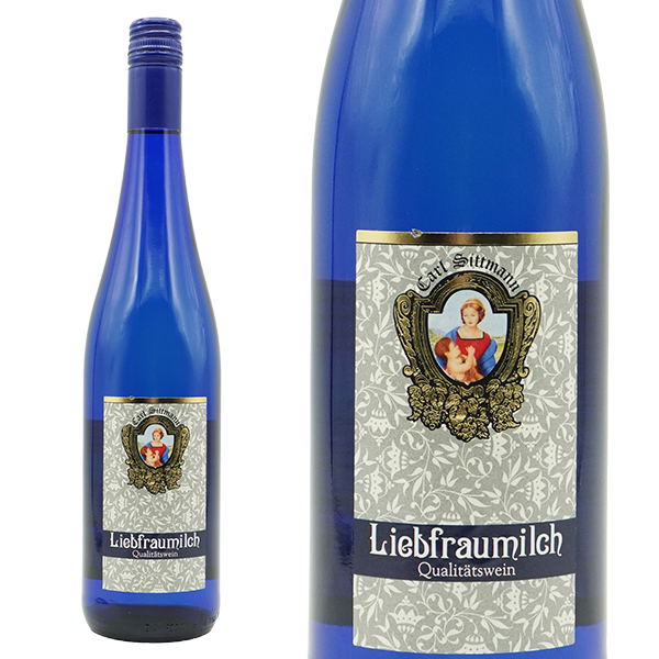 カール ジットマン リープフラウミルヒ ブルーボトル 2023年 (ドイツ ラインヘッセン 白ワイン 甘口)【eu_ff】