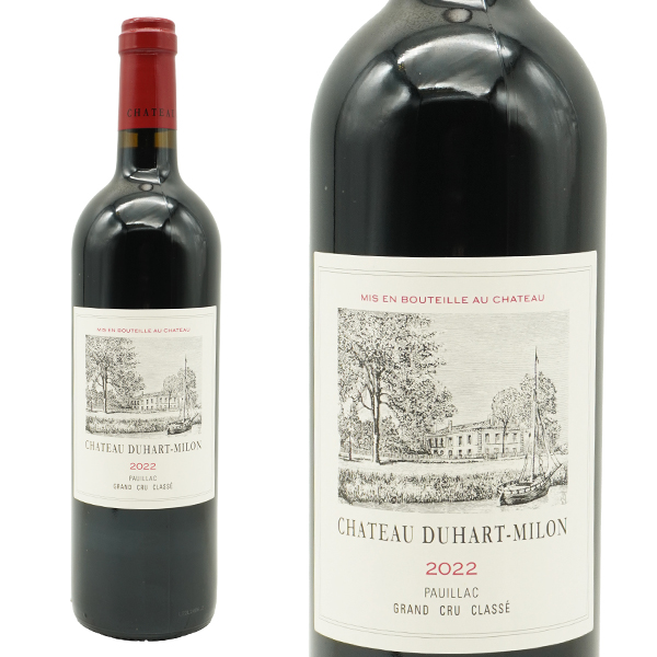 シャトー デュアール ミロン ロートシルト 2022 AOCポイヤック メドック グラン クリュ クラッセ 公式格付第四級