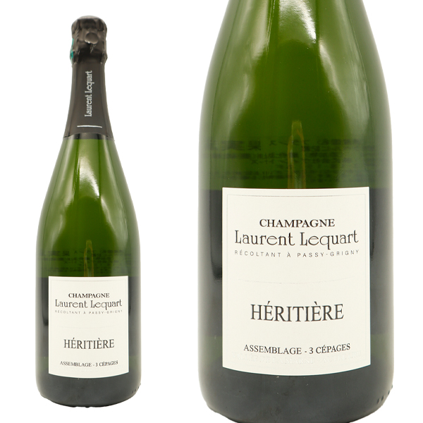 ローラン ルカール シャンパーニュ キュヴェ エリティエ エクストラ ブリュット NV 瓶内二次発酵後、瓶熟最低36ヶ月 ドサージュ5g/L AOCシャンパーニュ