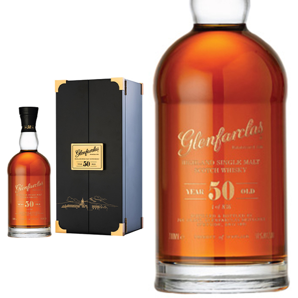 【送料無料】【箱入 正規品】グレンファークラス 50年 ハイランド シングル モルト スコッチ ウイスキー 700ml 50%