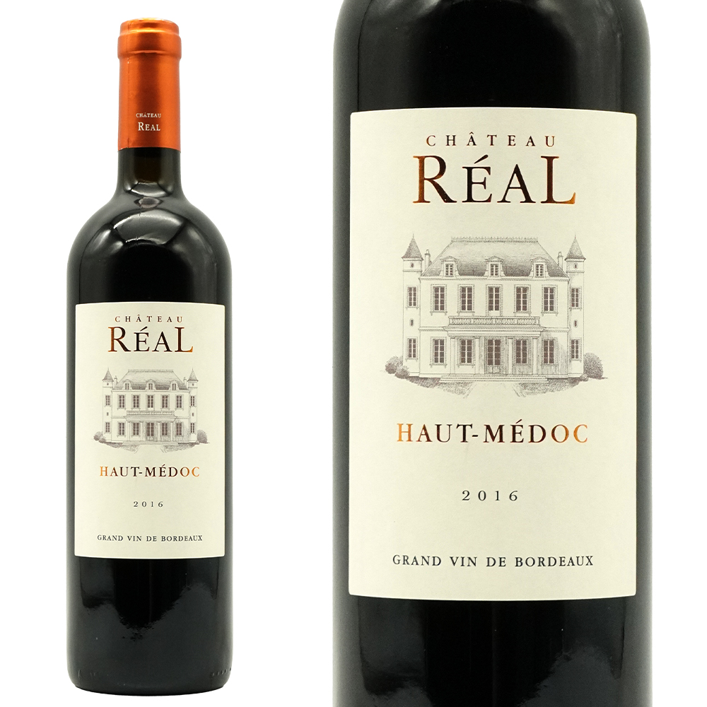 シャトー レアル 2016 オーク樽熟成 手摘み100％ AOCオー メドック (旧クリュ ブルジョワ)  シャトー元詰  (レメニャン家元詰)