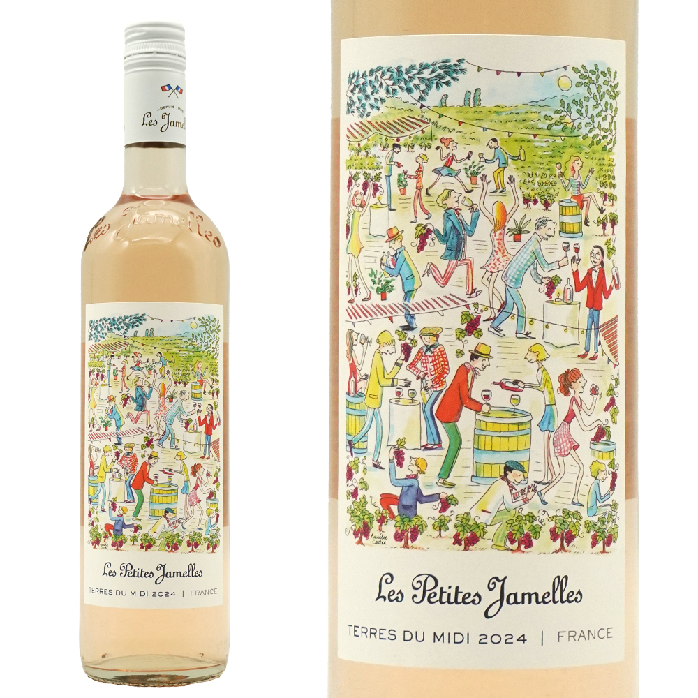 レ プティット ジャメル ロゼ 2024 バデ クレモン社 フランス ラングドックルーション IGPテール ドゥ ミディ カラドック種主体