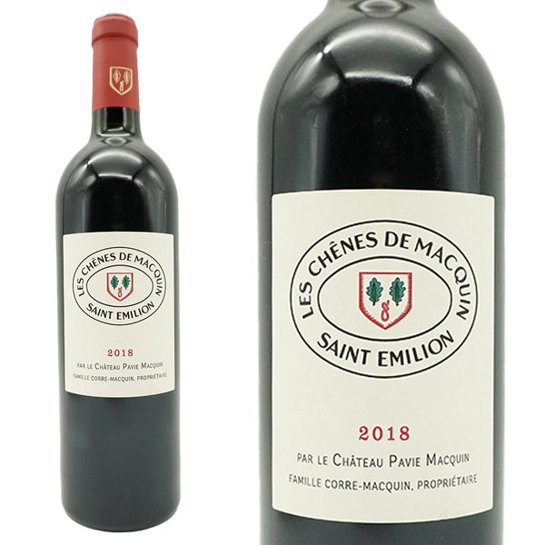 レ シェーヌ ド マカン 2019 AOCサンテミリオン (ニコラ ティエンポン＆ステファン デュルノンクール)