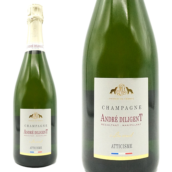 アンドレ ディリジャン シャンパーニュ キュヴェ スペシアル  アッティシズム ブリュット 生産者元詰 AOCシャンパーニュ 驚異の72ケ月熟成
