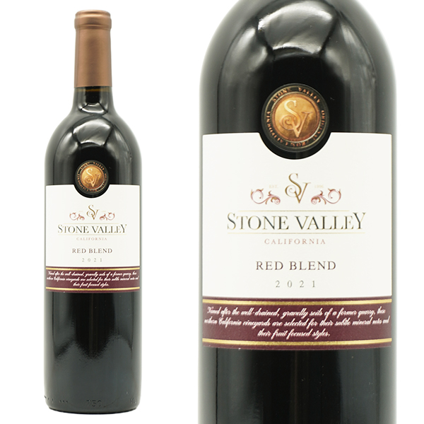 ストーン ヴァレー レッド ブレンド 2021 アイアンストーン ヴィンヤーズ サステナブル農法 カリフォルニア 赤 辛口 フルボディ 14.5%