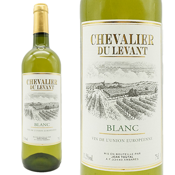 シュヴァリエ デュ ルヴァン ブラン NV C.F.G.V社(メゾン ブエイ社=ジャン トゥタル社) 白 ライトボディ 辛口 VDF セミヨン種主体