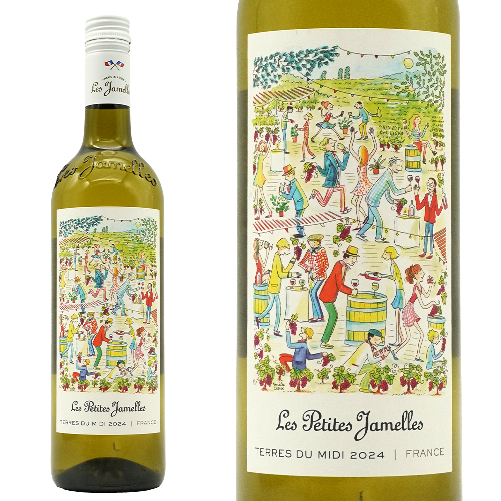 レ プティット ジャメル ブラン 2024 バデ クレモン社 フランス ラングドックルーション IGPテール ドゥ ミディ HVE3認証を取得