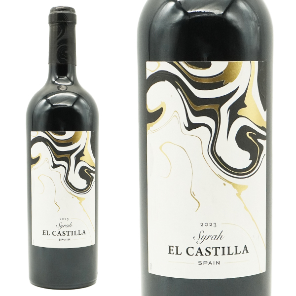 【2025年6月中旬以降の出荷】 エル カスティーリャ シラー 2023 レ グラン シェ ド フランス 14％ スペイン 辛口 フルボディ 重厚瓶