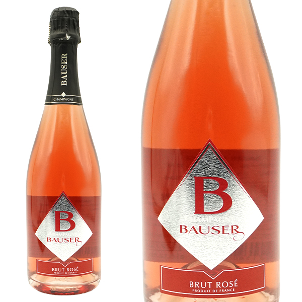 ボゼール シャンパーニュ ロゼ レ リセイ ブリュット R.M ピノ ノワール100％ AOCロゼ シャンパーニュ フランス ロゼ 辛口 シャンパン 750ml ワイン