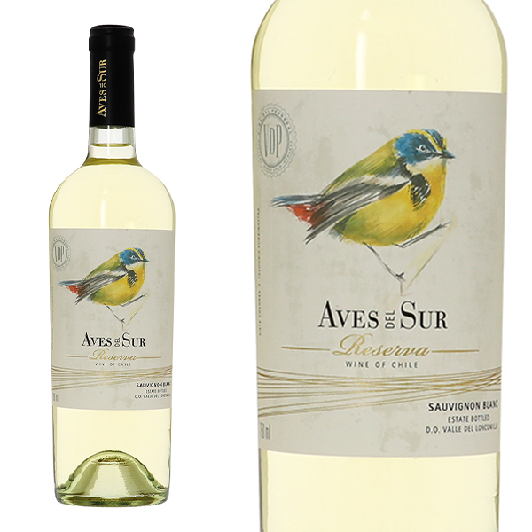 デル スール ソーヴィニヨン ブラン レゼルバ 2023 年 ヴィカール社 D.O.マウレ ヴァレー 自社畑産ソーヴィニヨン ブラン100％使用