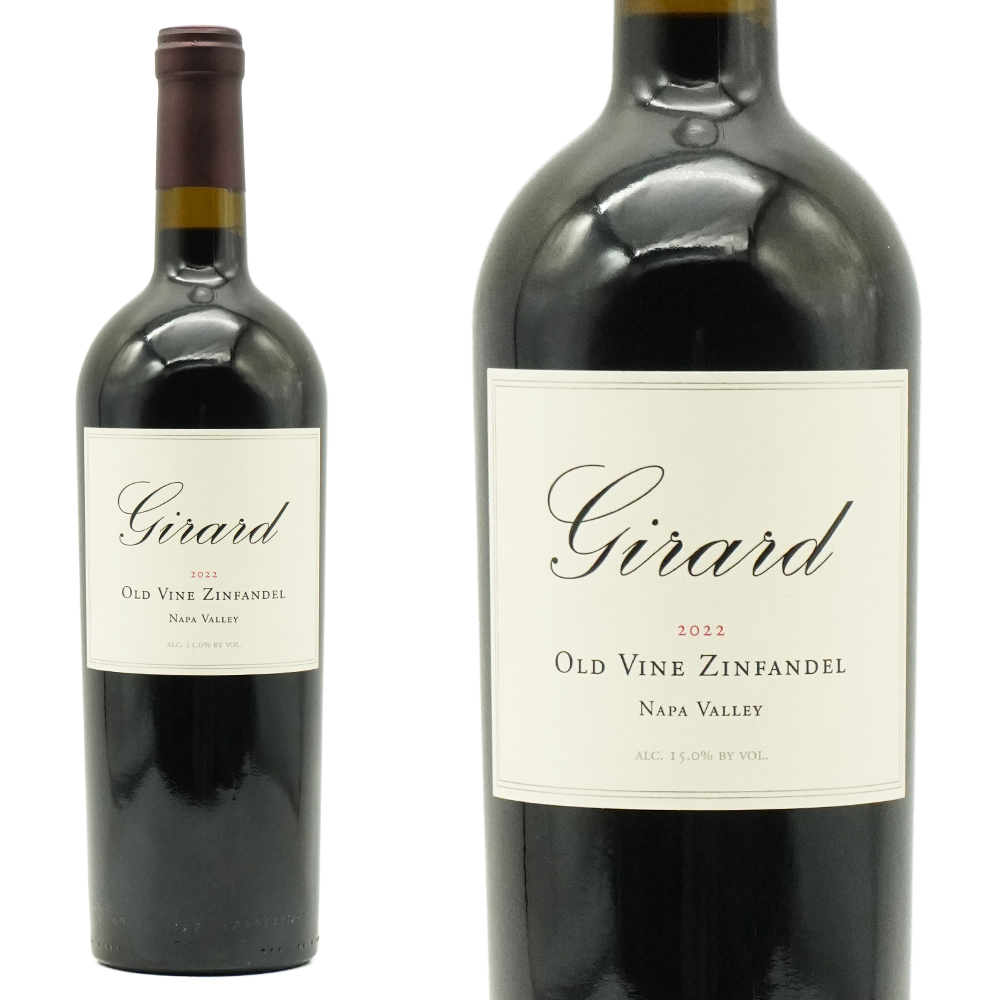 ジラード オールド ヴァイン ジンファンデル ナパ ヴァレー 2022 ジラードワイナリー 古樹のジンファンデル種使用 カリフォルニア 15.0%