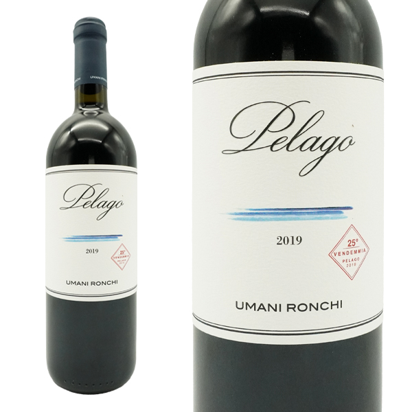 ペラゴ 2019 オジモの自社畑で造られた最高のブドウのみ使用 ウマニ ロンキ社 IGTマルケ ロッソ デカンタ誌95点 ジェームスサックリング92点