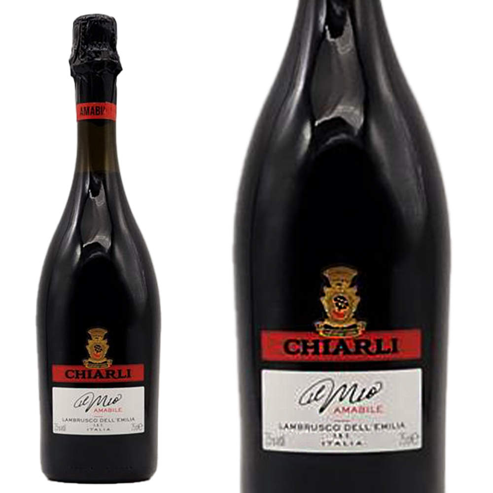 ランブルスコ デッレミーリア アマービレ ロッソ  イル ミオ  NV キアーリ社 イタリア (赤 スパークリングワイン) IGT